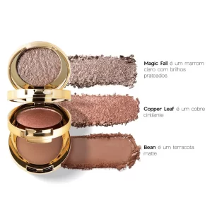 OCEANE NT 3 TO GO PALETTE TRIO SOMBRAS HAZEL